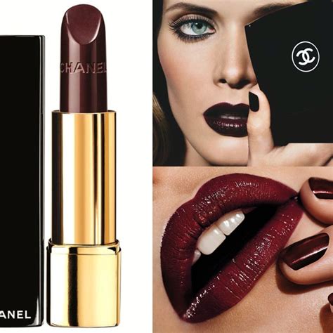 chanel vamp lipstick rouge noir